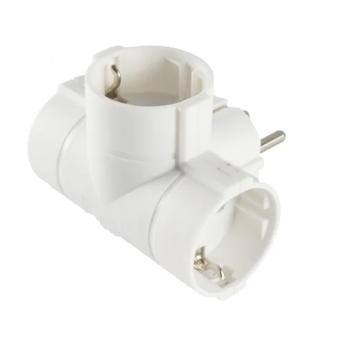 Home TPF-36 földelt hálózati \T\" elosztó, 3 db földelt aljzat, 250 V~, max. 16 A, max. 3680 W" - 1