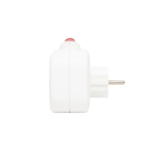 Home TPF 3K földelt hálózati \T\" elosztó, 3 db földelt aljzat, 3 kapcsoló" - 3