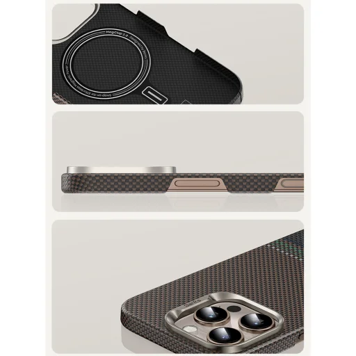  Apple iPhone 16 Pro Max Benks Mágneses Armor Air Prestige Kevlar 600D tok - 12