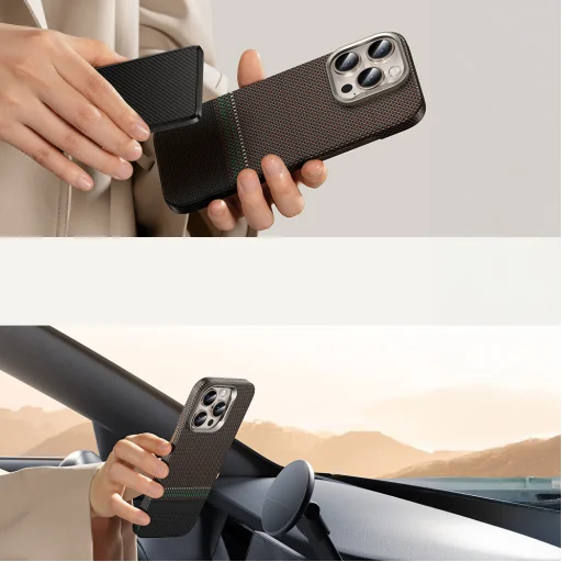  Apple iPhone 16 Pro Max Benks Mágneses Armor Air Prestige Kevlar 600D tok - 13