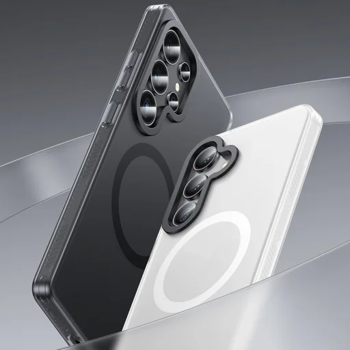  Samsung Galaxy S25 Ultra fehér Benks Magnetic Lucid Armor tok (0045) - 3