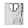  Samsung Galaxy S25 Ultra Fehér Benks Dynamic Magnetic Mecha tok (D045) thumbnail