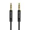3.5 mm audio kábel Vention BAGBD 0.5 m fekete fém, thumbnail