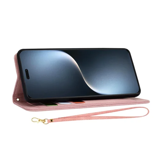  Honor Magic7 Pro rózsaszín Techsuit FlipCraft fliptok - 3