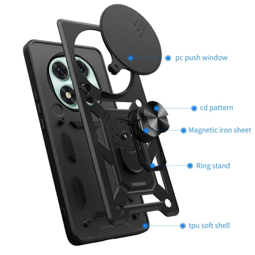  Honor Magic7 Pro zöld Techsuit CamShield tok - 5