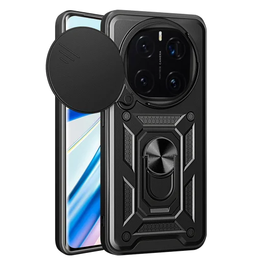  Honor Magic7 Pro fekete Techsuit CamShield tok - 1