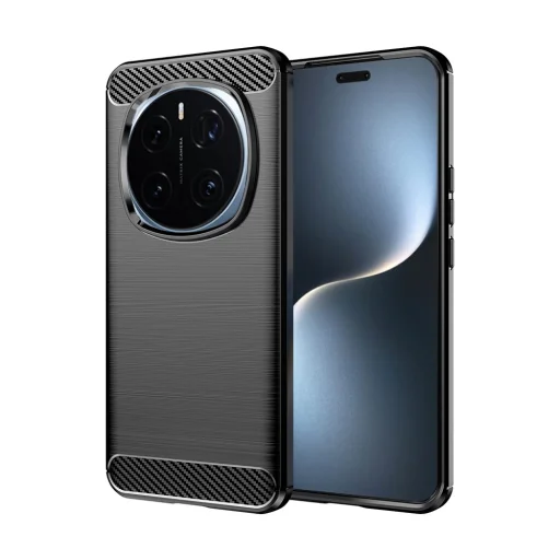  Honor Magic7 Pro fekete Techsuit Carbon Szilikon tok - 1