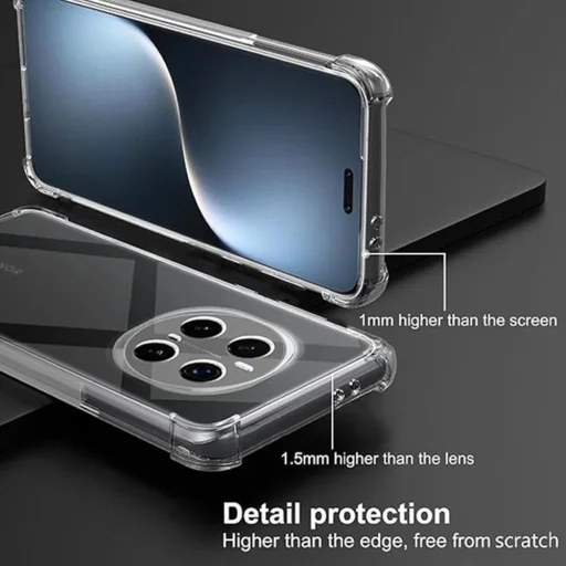  Honor Magic7 Pro Techsuit Shockproof Clear ütésálló szilikon tok átlátszó - 6