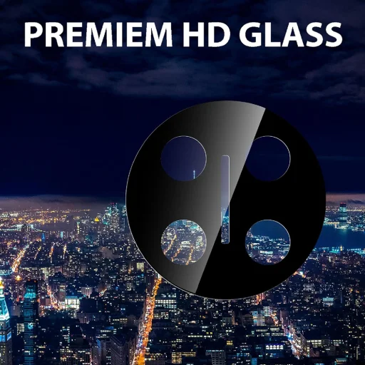  Honor Magic7 Lite/X9c Techsuit Full Camera fekete kameraüveg védő üvegfólia - 2