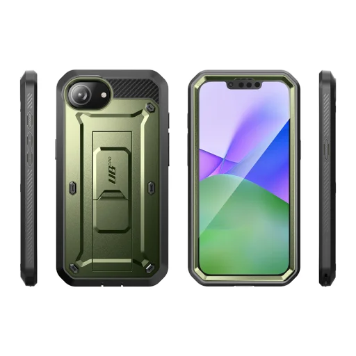  iPhone 16e/17e Guidan színben ütésálló Supcase Unicorn Beetle Pro tok - 6