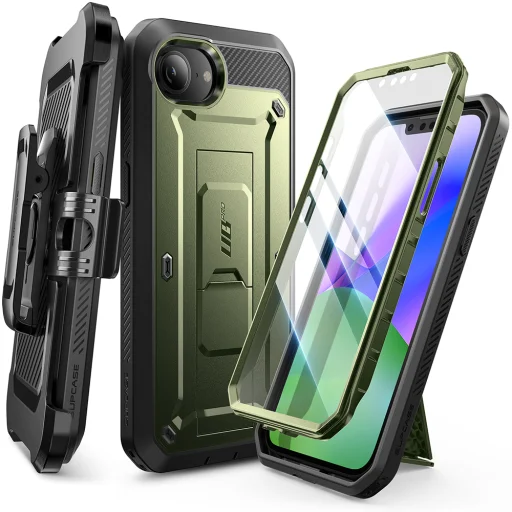  iPhone 16e/17e Guidan színben ütésálló Supcase Unicorn Beetle Pro tok - 1