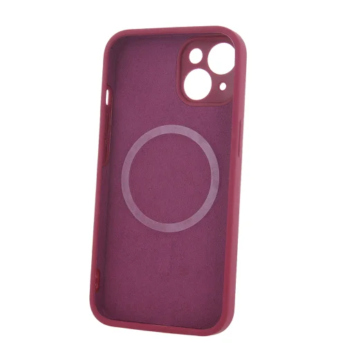Mag Invisible tok iPhone 15 Pro 6,1" burgundi - 5