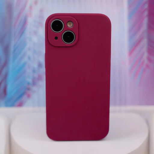 Mag Invisible tok iPhone 15 Pro 6,1" burgundi - 8