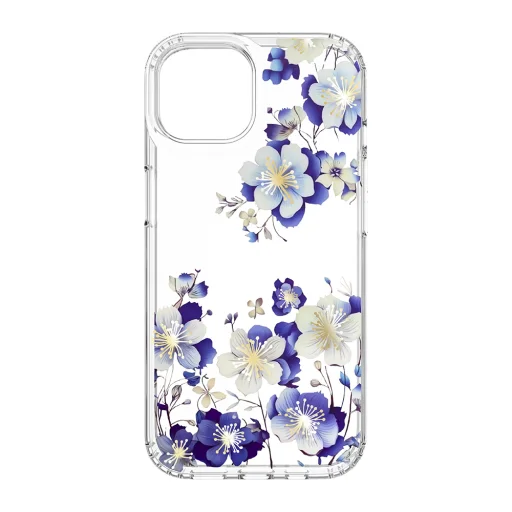 IMD nyomtatott tok iPhone 15 6,1" virágos - 2
