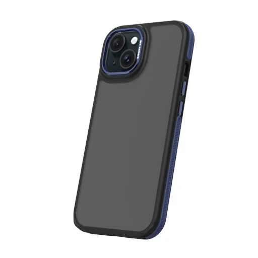 Crystal Black tok iPhone 15 6,1" kék, - 2