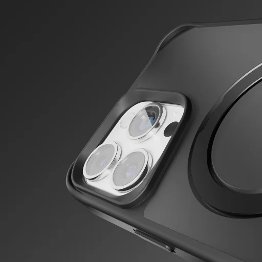 Etteri Matt Mag Ring tok iPhone 15 Pro 6,1" fekete tok - 7