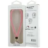 Hello Kitty Nylon Cord Kitty Head Phone Charm - Pink thumbnail