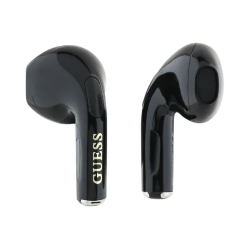Fényes Hatású Tojás Alakú Nyomtatott Klasszikus Logós Guess Vezeték Nélküli Fejhallgató - fekete - 11