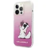 Karl Lagerfeld KLHCP14LCFNRCPI iPhone 14 Pro 6.1" tok pink / pink Choupette Fun thumbnail