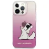 Karl Lagerfeld KLHCP14LCFNRCPI iPhone 14 Pro 6.1" tok pink / pink Choupette Fun thumbnail