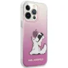 Karl Lagerfeld KLHCP14LCFNRCPI iPhone 14 Pro 6.1" tok pink / pink Choupette Fun thumbnail
