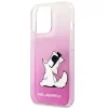 Karl Lagerfeld KLHCP14LCFNRCPI iPhone 14 Pro 6.1" tok pink / pink Choupette Fun thumbnail
