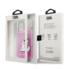 Karl Lagerfeld KLHCP14LCFNRCPI iPhone 14 Pro 6.1" tok pink / pink Choupette Fun thumbnail