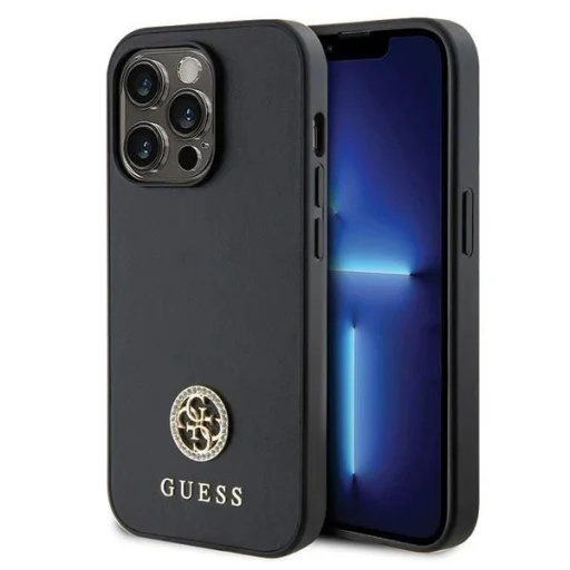 Guess GUHCP13XPS4DGPK iPhone 13 Pro Max 6.7" fekete/fekete kemény tok - 1