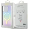 Guess GUHMP15LHITSU iPhone 15 Pro 6.1" lila/lila keménytok IML Iridescent MagSafe tok thumbnail