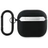 BMW BMA4SSLBK AirPods 4 tok fekete/fekete Valódi Bőr Ezüst Logó thumbnail