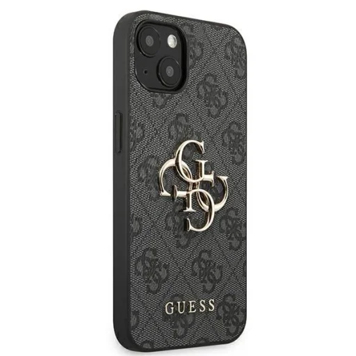 Guess GUHCP13M4GMGGR iPhone 13  szürke/szürke kemény tok 4G Nagy Fém Logó tok - 4