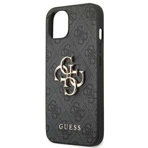 Guess GUHCP13M4GMGGR iPhone 13  szürke/szürke kemény tok 4G Nagy Fém Logó tok - 6