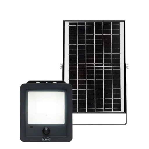 Home FLP1800SOLAR napelemes LED reflektor, 112 db SMD LED, 1800lm, mozgásérzékelő, IP65 védettség, szolárpanel, távirányítható - 2