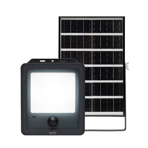 Home FLP600SOLAR napelemes LED reflektor, 40 db SMD LED, 600lm, mozgásérzékelő, IP65 védettség, szolárpanel, távirányítható - 2