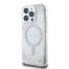  iPhone 16 Pro Max 6.9" ezüst/ezüst Guess GUHMP16XRGRGES keménytok Resin Gradient Glitter MagSafe tok - 2