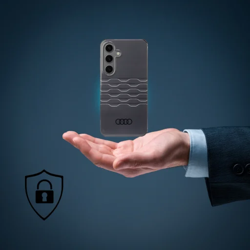  Audi S24 Ultra S928 szürke/szürke IML Geometrikus Mintázatú keménytok - 10