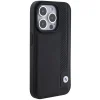  iPhone 15 Pro Max BMW Leather Blue Dots tok - Fekete thumbnail