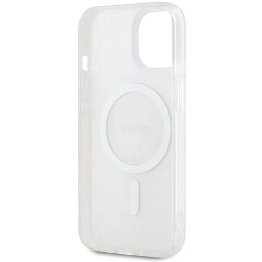  iPhone 15 Plus / 14 Plus Rózsaszín DKNY IML Mono & Stripe MagSafe tok - 7