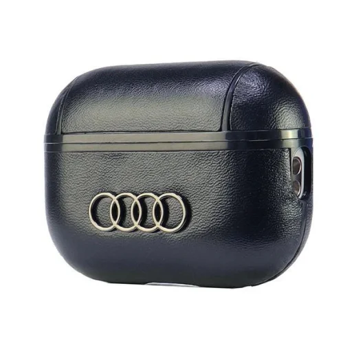  AirPods Pro 2 Fekete/Fekete Audi Leather Big Logo tok - 3