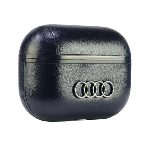  AirPods Pro 2 Fekete/Fekete Audi Leather Big Logo tok - 4