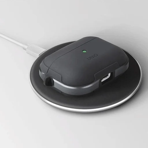 Uniq Valencia AirPods Pro Tok Fekete/Éjfekete Antimikrobiális - 7