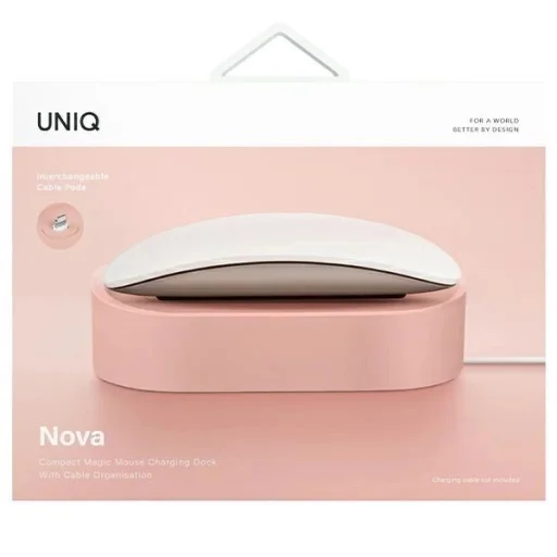Uniq Nova Magic Mouse dokkoló állomás rózsaszín - 4