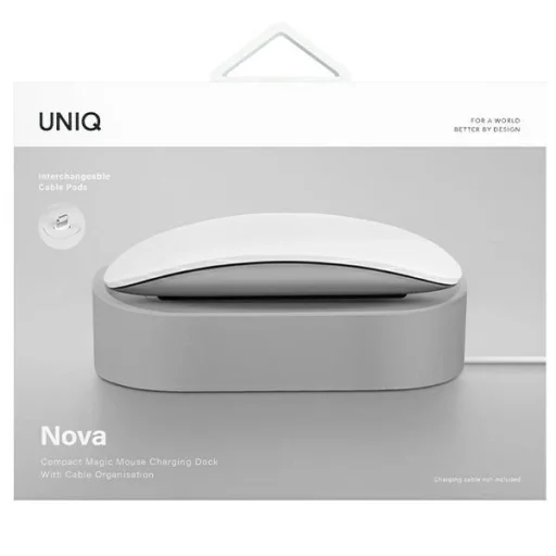 Uniq Nova Magic Mouse Dokkoló Állomás Szürke, - 4