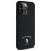 US Polo USHCP15XPARK iPhone 15 Pro Max 6.7" fekete/fekete Nyomtatott DH Logó tok - 4