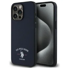 US Polo USHCP15XPARV iPhone 15 Pro Max 6.7" Navy Printed DH Logo tok