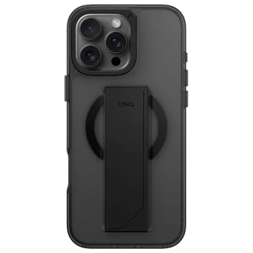 Uniq Heldro Max iPhone 16 Pro Max 6.9" Magclick Charging tok fekete/vapour smoke - 2