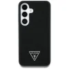 Guess Grained Triangle Logo MagSafe tok Samsung Galaxy S25 - fekete thumbnail