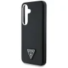 Guess Grained Triangle Logo MagSafe tok Samsung Galaxy S25 - fekete thumbnail