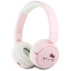 Hello Kitty arc logó Bluetooth on-ear fejhallgató - rózsaszín thumbnail
