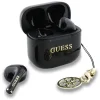 Guess Glossy Effect Printed Classic Logo & Charm TWS fülhallgató - fekete thumbnail